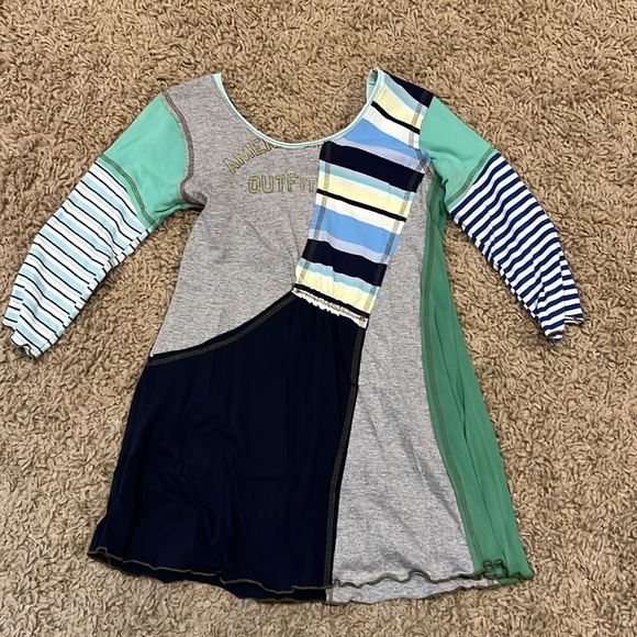 Vintage T-Shirt Elizabethan 3/4 Sleeve Tunic with pocket XS - Picture 6 of 6